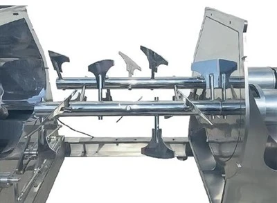 To-akslet paddle mixer